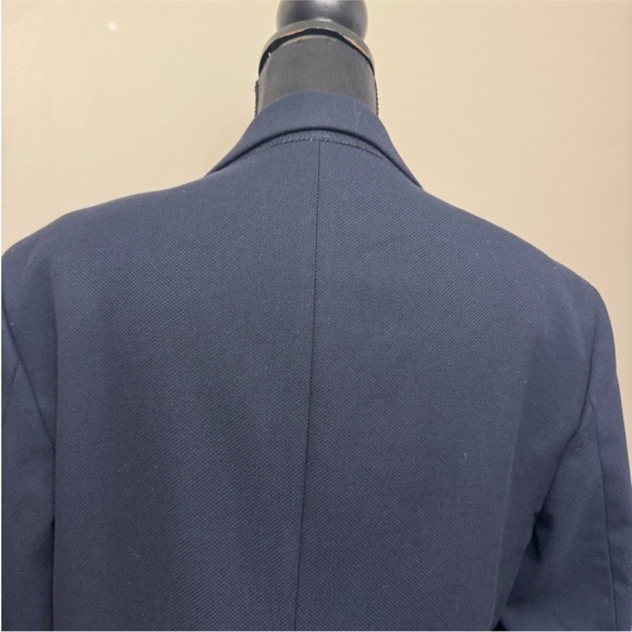 ZARA Women’s Classic Navy One Button Casual Business Blazer 36 - Picture 11 of 13
